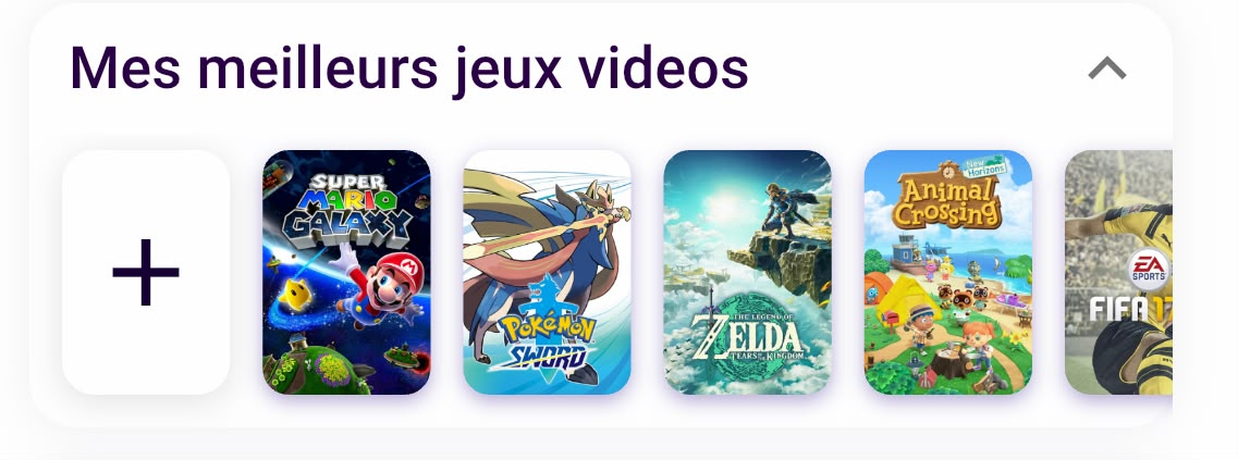 Collection Mes meilleurs jeux vidéos dans Kaura